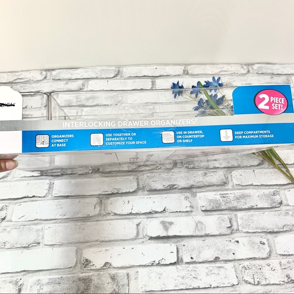 InterDesign Interlocking Drawer Organizers 2-Pc - Picture 9 of 10